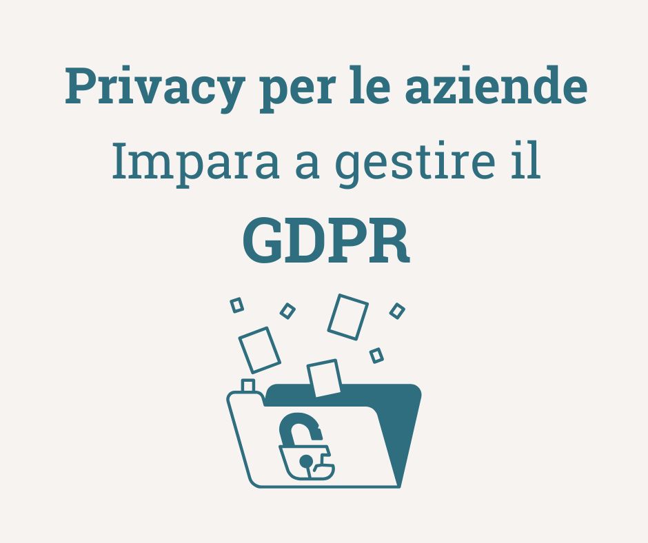 Corso di privacy GDPR per le aziende